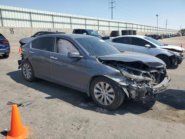 1HGCR2F84DA196182 - 2013 HONDA ACCORD EXL GRAY photo 4
