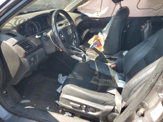 1HGCR2F84DA196182 - 2013 HONDA ACCORD EXL GRAY photo 7