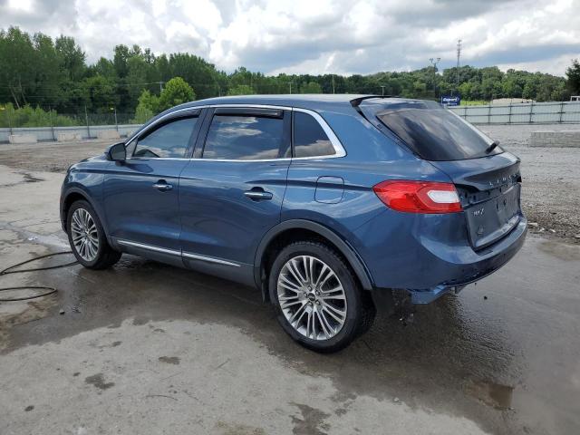 2LMPJ6LR2JBL19909 - 2018 LINCOLN MKX RESERVE Կապույտ լուսանկար 2