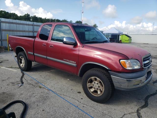 5TBRT34141S183901 - 2001 TOYOTA TUNDRA ACCESS CAB Темно-червоний фото 4