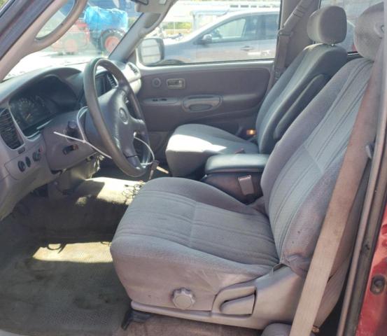 5TBRT34141S183901 - 2001 TOYOTA TUNDRA ACCESS CAB Темно-червоний фото 7
