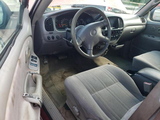 5TBRT34141S183901 - 2001 TOYOTA TUNDRA ACCESS CAB Темно-червоний фото 8