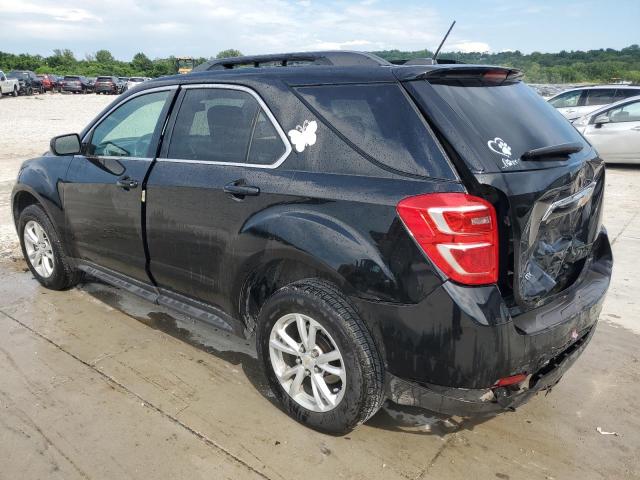 2GNALCEK9H6331919 - 2017 CHEVROLET EQUINOX LT BLACK photo 2