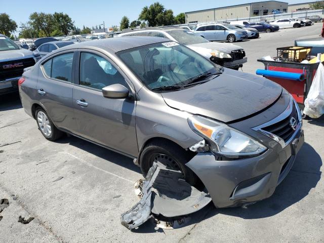 3N1CN7AP1FL838541 - 2015 NISSAN VERSA S GRAY photo 4