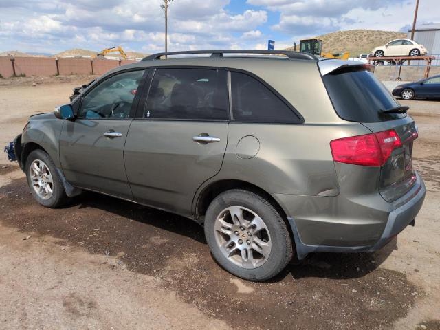 2HNYD284X7H533807 - 2007 ACURA MDX TECHNOLOGY TAN photo 2