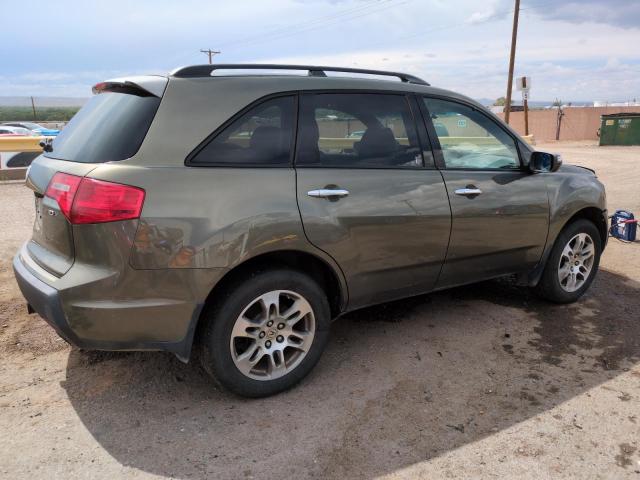 2HNYD284X7H533807 - 2007 ACURA MDX TECHNOLOGY TAN photo 3