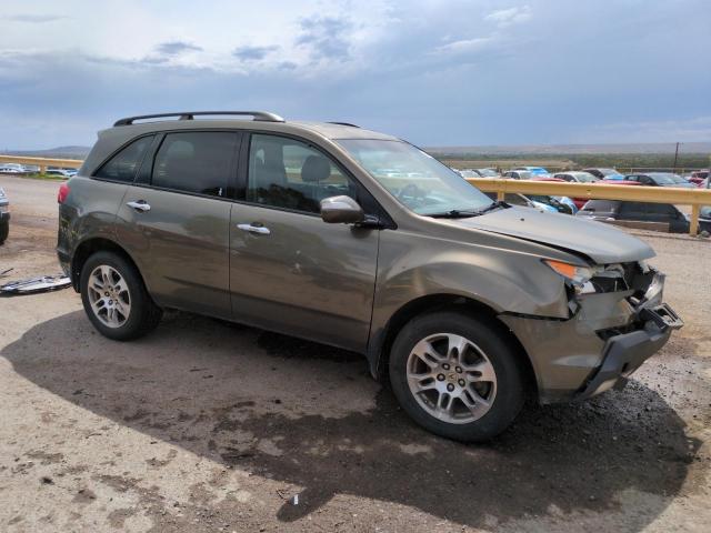 2HNYD284X7H533807 - 2007 ACURA MDX TECHNOLOGY TAN photo 4