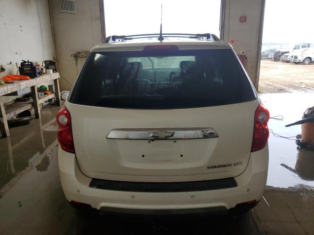 2GNALFEK1C1299703 - 2012 CHEVROLET EQUINOX LTZ WHITE photo 6