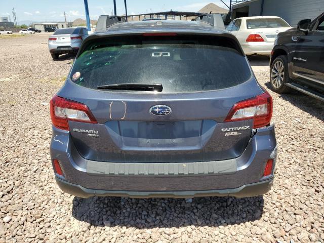 4S4BSALC2F3298570 - 2015 SUBARU OUTBACK 2.5I LIMITED BLUE photo 6