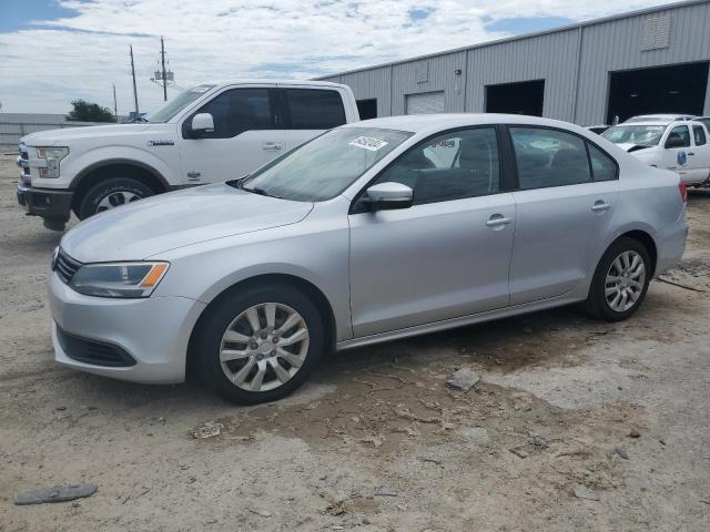 3VWD17AJ3EM400831 - 2014 VOLKSWAGEN JETTA SE SILVER photo 1