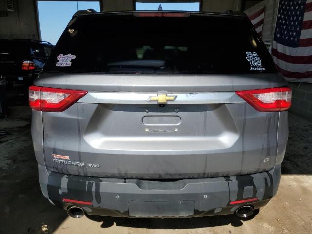 1GNEVGKW2MJ221141 - 2021 CHEVROLET TRAVERSE LT GRAY photo 6