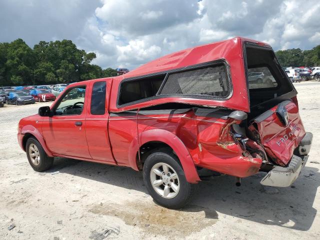 1N6DD26T94C468166 - 2004 NISSAN FRONTIER KING CAB XE RED photo 2