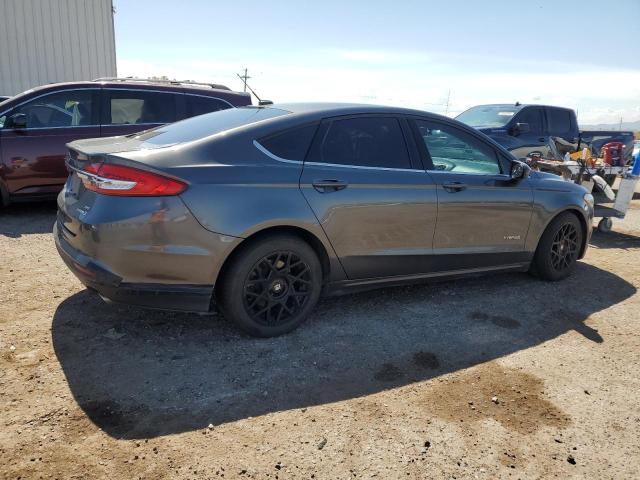 3FA6P0LU6JR137004 - 2018 FORD FUSION SE HYBRID ნაცრისფერი ფოტო 3