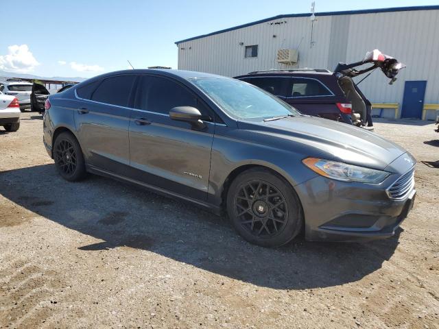3FA6P0LU6JR137004 - 2018 FORD FUSION SE HYBRID ნაცრისფერი ფოტო 4