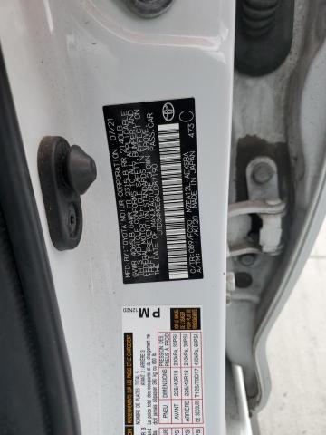 JTDS4MCE6NJ087190 - 2022 TOYOTA COROLLA SE თეთრი ფოტო 12