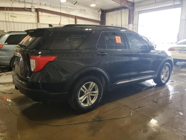 1FMSK8DH5LGC34627 - 2020 FORD EXPLORER XLT BLACK photo 3