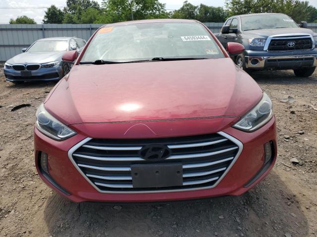 KMHD84LF4HU208352 - 2017 HYUNDAI ELANTRA SE RED photo 5