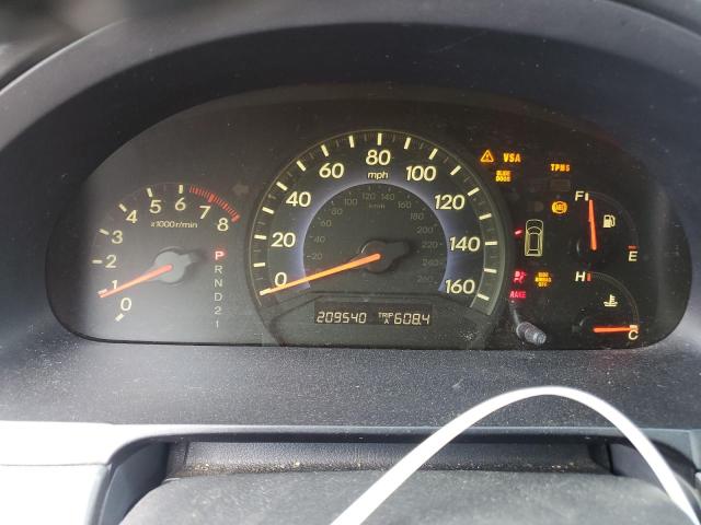 5FNRL38747B435892 - 2007 HONDA ODYSSEY EXL SILVER photo 9