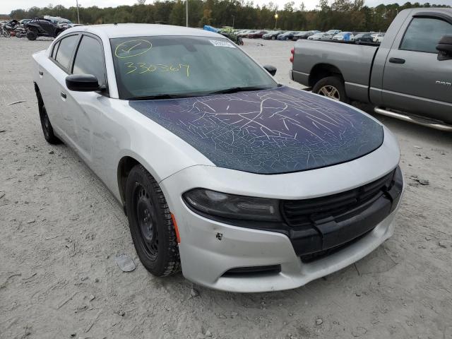 2C3CDXKT0JH330367 - 2018 DODGE CHARGER POLICE GRAY photo 1