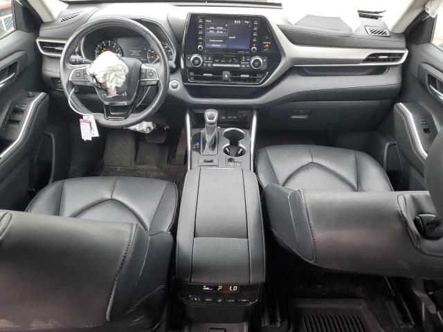 5TDGZRBH9LS511364 - 2020 TOYOTA HIGHLANDER XLE WHITE photo 8