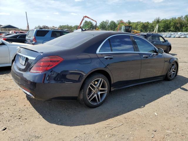 WDDUG6GB3JA398569 - 2018 MERCEDES-BENZ S 450 BLUE photo 3