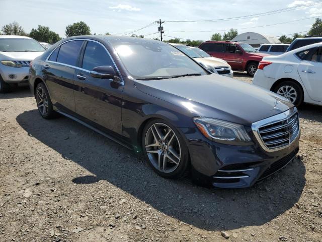 WDDUG6GB3JA398569 - 2018 MERCEDES-BENZ S 450 BLUE photo 4