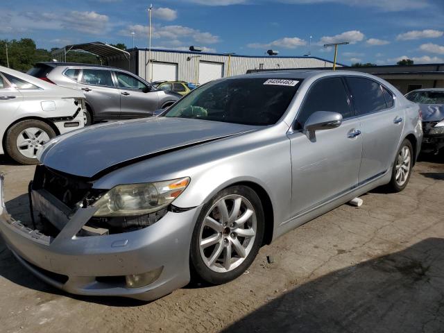 JTHDL5EF5A5001537 - 2010 LEXUS LS 460L SILVER photo 1