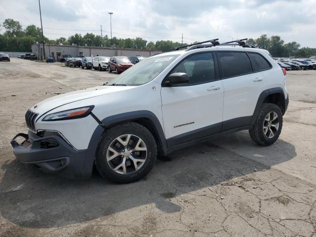 1C4PJMBS3FW662176 - 2015 JEEP CHEROKEE TRAILHAWK WHITE photo 1