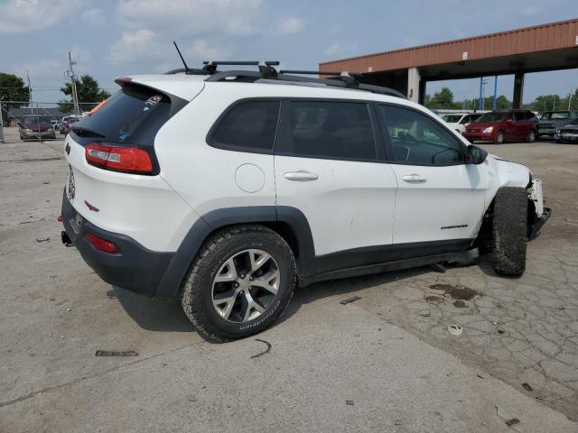 1C4PJMBS3FW662176 - 2015 JEEP CHEROKEE TRAILHAWK WHITE photo 3