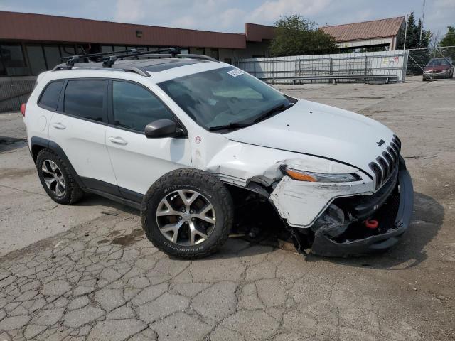1C4PJMBS3FW662176 - 2015 JEEP CHEROKEE TRAILHAWK WHITE photo 4