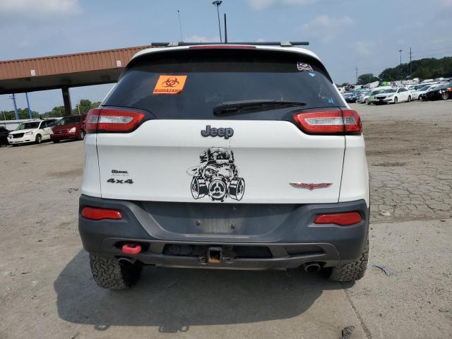 1C4PJMBS3FW662176 - 2015 JEEP CHEROKEE TRAILHAWK WHITE photo 6