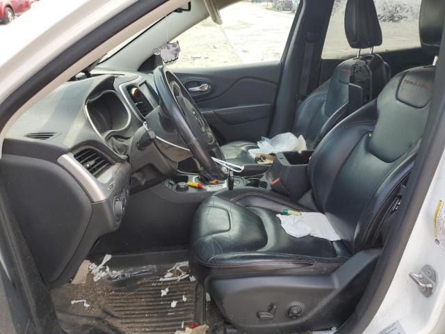 1C4PJMBS3FW662176 - 2015 JEEP CHEROKEE TRAILHAWK WHITE photo 7