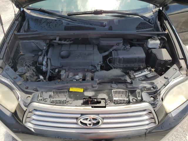 5TDZA3EH4AS006953 - 2010 TOYOTA HIGHLANDER BLACK photo 12