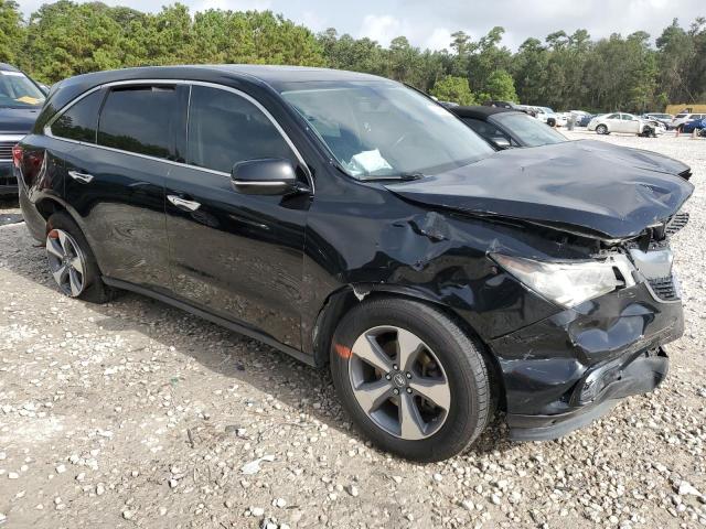 5FRYD3H29GB009613 - 2016 ACURA MDX BLACK photo 4