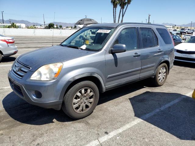 JHLRD78926C006691 - 2006 HONDA CR-V SE CHARCOAL photo 1