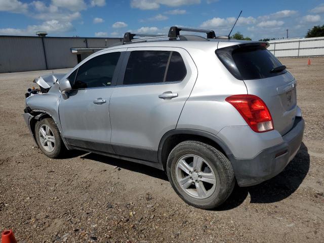 3GNCJLSB3FL210315 - 2015 CHEVROLET TRAX 1LT SILVER photo 2