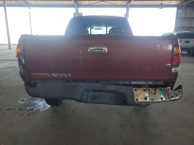 5TBRN34133S356806 - 2003 TOYOTA TUNDRA ACCESS CAB SR5 MAROON photo 6