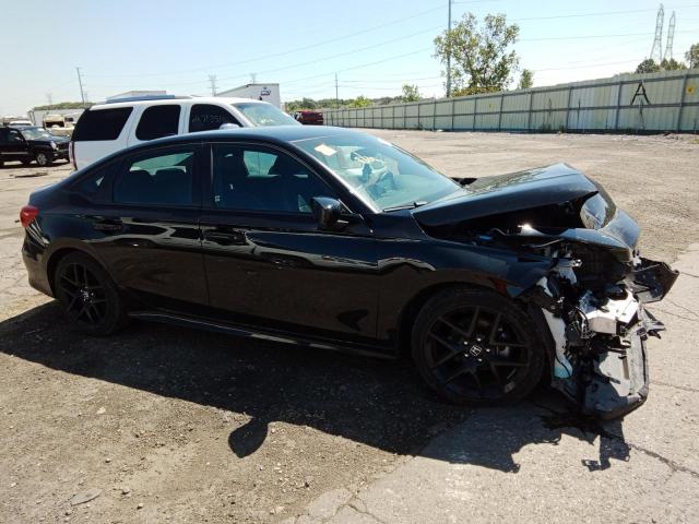 2HGFE2F56NH569952 - 2022 HONDA CIVIC SPORT 黑色 照片 4