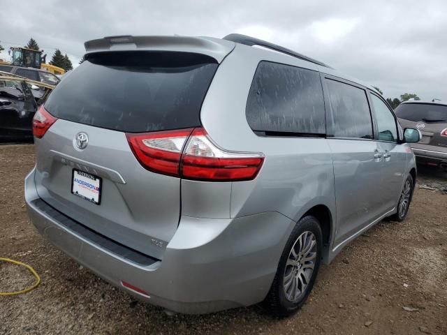 5TDYZ3DC5KS008528 - 2019 TOYOTA SIENNA XLE SILVER photo 3