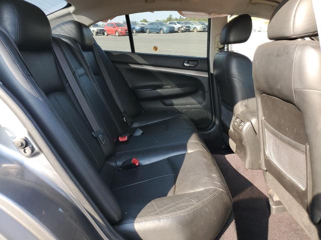 JN1CV6AP6AM400980 - 2010 INFINITI G37 BASE GRAY photo 10