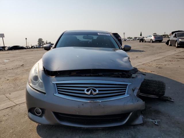 JN1CV6AP6AM400980 - 2010 INFINITI G37 BASE GRAY photo 5