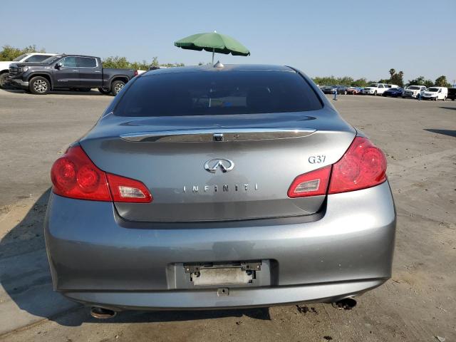 JN1CV6AP6AM400980 - 2010 INFINITI G37 BASE GRAY photo 6