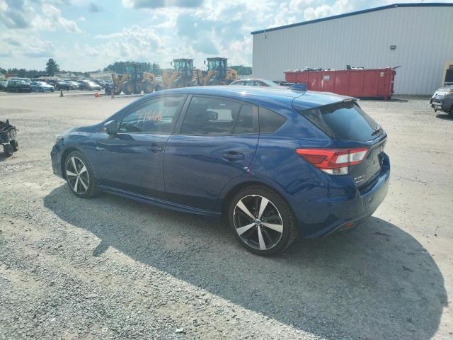 4S3GTAK61H3711990 - 2017 SUBARU IMPREZA SPORT BLUE photo 2