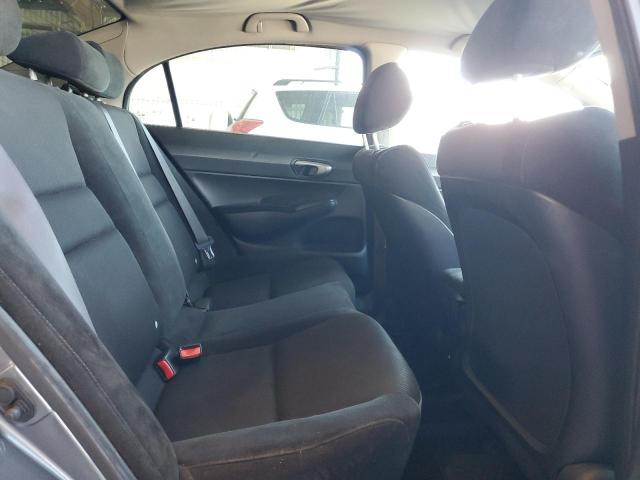 2HGFA16629H353455 - 2009 HONDA CIVIC LX-S GRAY photo 10