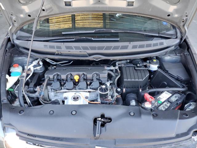 2HGFA16629H353455 - 2009 HONDA CIVIC LX-S GRAY photo 11