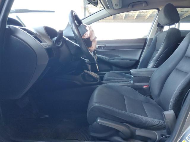 2HGFA16629H353455 - 2009 HONDA CIVIC LX-S GRAY photo 7