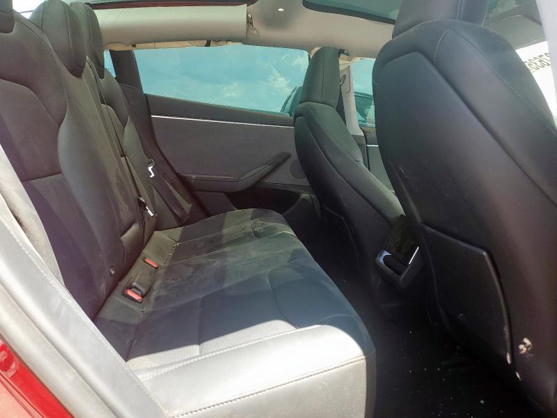 5YJ3E1EA3SF997148 - 2025 TESLA MODEL 3 RED photo 10