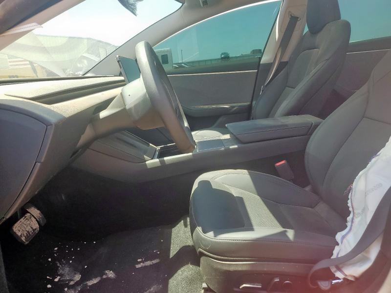 5YJ3E1EA3SF997148 - 2025 TESLA MODEL 3 RED photo 7