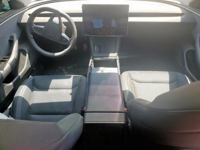 5YJ3E1EA3SF997148 - 2025 TESLA MODEL 3 RED photo 8