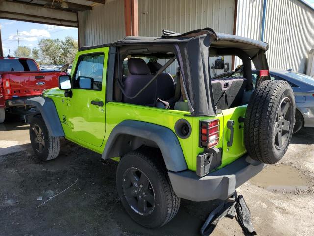 1C4AJWAG9DL521190 - 2013 JEEP WRANGLER SPORT GREEN photo 3